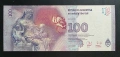 Аржентина. 100 песо . 2015 година. С образът на Ева Перон. UNC., снимка 2