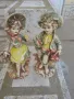 Красиви статуетки на момче и момиче Capodimonte В-21см Ш -8см., снимка 3