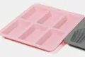6 правоъгълни форми силиконов молд форма калъп за отливки сапун гипс и други, снимка 1