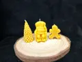 Коледни подаръци от натурален пчелен восък , снимка 2