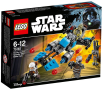 Употребявано Lego Star Wars - Боен пакет с Bounty Hunter скутер 75167, снимка 1