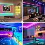 RGB LED лента, 10 м Bluetooth/Дистанционно управление, многоцветна, снимка 5