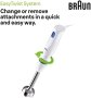 Нов ръчен миксер Braun MultiQuick 1 450 W Пасатор готвене кухня дом, снимка 4