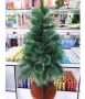 Коледна елха с бели заскрежени връхчета, снимка 3
