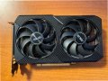 Видео карта Nvidia GF RTX 3060 Ti 8GB, Asus Dual V2 Mini OC PCI-E 4.0 GDDR6 256-bit DisplayPort HDMI, снимка 1 - Видеокарти - 42464236