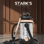 Stark’s IVC30 – Прахосмукачка 3 в 1 за сухо и мокро почистване с обдухване, 1500W и 30L резервоар, снимка 5