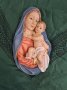 Италианско пано/барелеф,,Мадона с младенеца,,, снимка 1 - Антикварни и старинни предмети - 41759733
