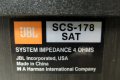 JBL SAT SCS-178, снимка 8