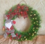 Коледен венец, ръчно направен., снимка 3