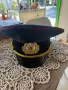 Фуражка СССР офицерска парадна - МВД, размер 56, оригинална кокарда сърп и чук, снимка 1