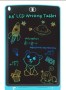 Детски LCD таблет за рисуване син, снимка 1