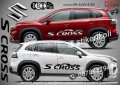 Suzuki S CROSS SCROSS стикери надписи лепенки фолио SK-SJV2-S-SC, снимка 1