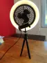 RGB LED лампа, Вентилатор, Трипод, Стойка за телефон, снимка 5