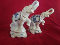РАЗПРОДАЖБА! Порцеланови фигури Слонове 2 бр.(ПУКНАТИНИ), снимка 2