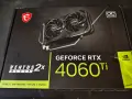 MSI GeForce RTX 4060 Ti VENTUS 2X BLACK 8GB GDDR6 Тествана и обслужена с падове/паста, снимка 1