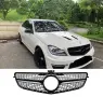 Хром/черна диамантена решетка – W204GLB, снимка 1