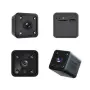 Мини безжична Wi-Fi IP камера X6 Full HD 1080P с нощно виждане и детектор за движение, снимка 3