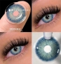 Цветни Едногодишни контактни лещи без диоптър , снимка 3