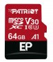 Памет, Patriot 64GB MicroSDXC, снимка 1