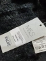 Нов  - 40% дамски плетен шал Marks & Spencer черен и розов , снимка 5