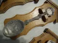 № 7821 три стари метални / калаени лъжици - Frieling Zinn   - серия години - 1982 , 1983 , 1984   - , снимка 3