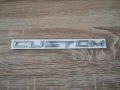 сребриста емблема Custom за Ford , снимка 1