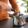 Контейнер за утайка от кафе De’Longhi DLSC084, 500 гр, Сребрист, снимка 3