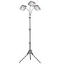 Лампа за отглеждане на растения STELS, Трипод, Таймер, 150 LED, Черен 
