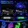 VASTFIRE Starlight Headliner Kit 500 бр. оптични фибри за таван – RGBW LED, APP/Remote/Music Sync, снимка 2
