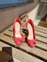 Елегантни сандали на ток, снимка 1 - Дамски обувки на ток - 40460841