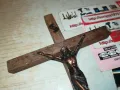 ХРИСТОС МЕД МЕСИНГ НА КРЪСТ 20Х10СМ 1112241013, снимка 7