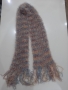 Ръчно плетен дамски шал-нов