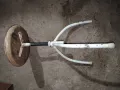 Стар медицински въртящ стол 2, снимка 3