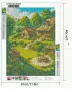 Диамантен гоблен - Зелен пейзаж , снимка 2