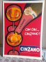 Cinzano оригинален плакат, перфектно състояние!, снимка 1