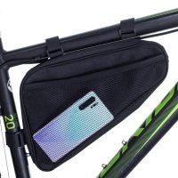 Чанта за колело Триъгълна чантичка за рамка на велосипед, снимка 3 - Аксесоари за велосипеди - 41433935
