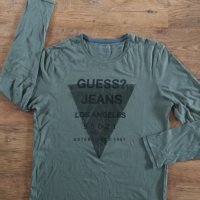 guess - страхотна мъжка блуза КАТО НОВА ХЛ, снимка 5 - Блузи - 42707190