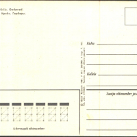 Пощенска картичка Цветя, Гербери 1981 от СССР, снимка 2 - Филателия - 36226651
