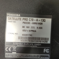 Лаптоп Toshiba SATELLITE PRO C70-A-13Q, снимка 4 - Части за лаптопи - 44774910