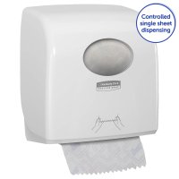 Дозатор за кърпи за ръце на ролка Kimberly Clark Aquarius Slimroll 7955 Диспенсър за хартиени кърпи , снимка 4 - Други стоки за дома - 41678240