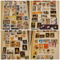 Класьори с пощенски марки около 1000 броя , снимка 1 - Филателия - 39664159