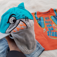 Детска шапка Next "Акула" 1-2 години, снимка 2 - Бебешки шапки - 36200860