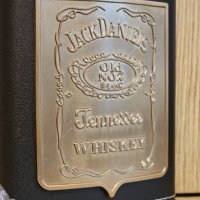 Подаръчна манерка Jack Daniels Tennessee whiskey лазерно гравирана неръждаема стомана и кожа, снимка 2 - Други - 41658036