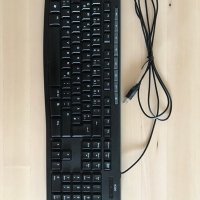 Клавиатура Logitech Media K200, USB, черна, снимка 2 - Клавиатури и мишки - 41884353