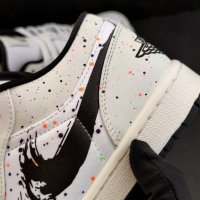 Nike Air Jordan 1 Low Paint Splash Colors Нови Оригинални Обувки Размер 40 Номер 25см Маратонки , снимка 6 - Маратонки - 41421498