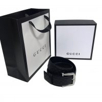 Мъжки подаръчен комплект колан Gucci 011 !!!, снимка 2 - Колани - 38976392
