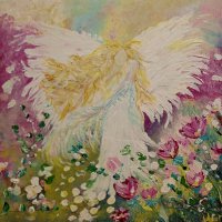 Картина "Ангел на надеждата", снимка 1 - Картини - 39081655