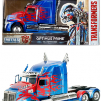 Метален камион Transformers T5 Optimus Prime 1:32 Jada Toys 253112002, снимка 2 - Коли, камиони, мотори, писти - 36125205