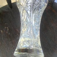 Стара кристална ваза на Сливен, снимка 3 - Други ценни предмети - 41608969