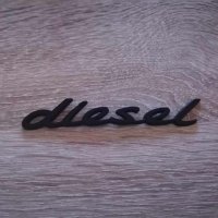 черни емблеми лога Порше Porsche Diesel Дизел, снимка 1 - Аксесоари и консумативи - 42407310